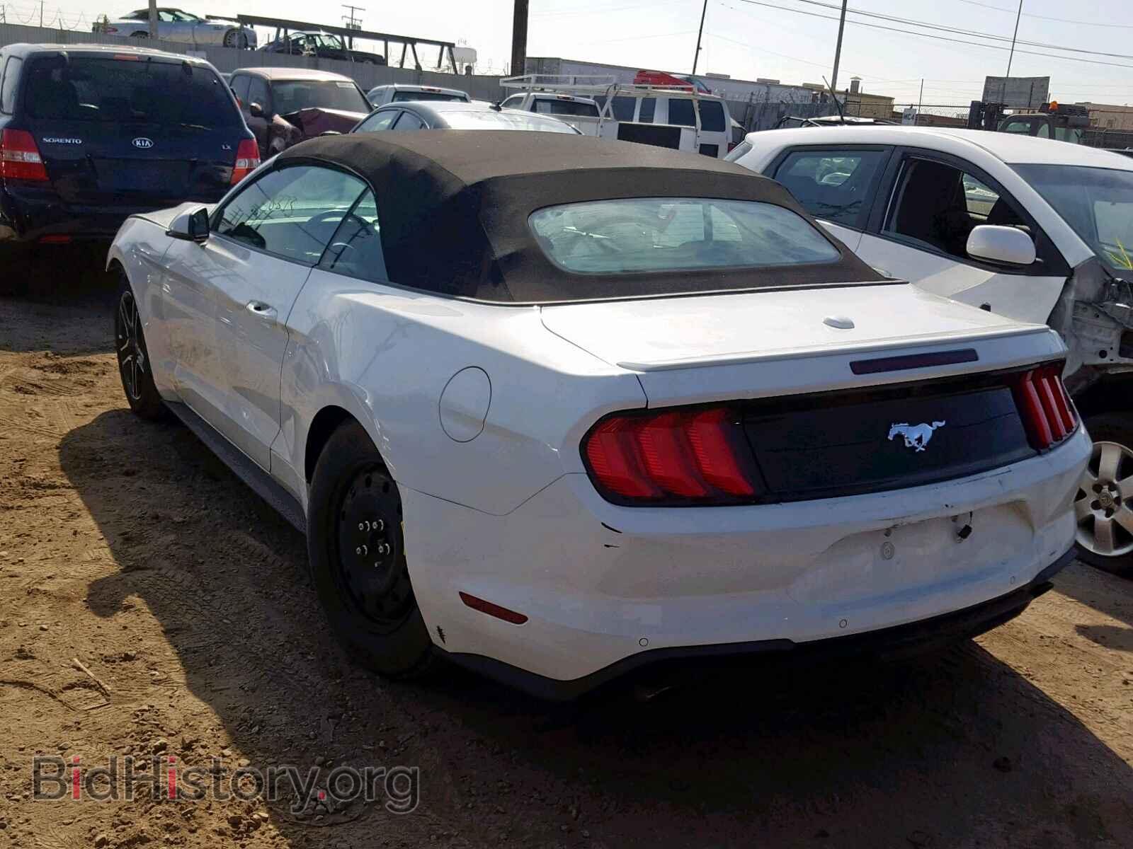 2018 FORD MUSTANG - VIN: 1FATP8UH3J5155224 - Фото 3