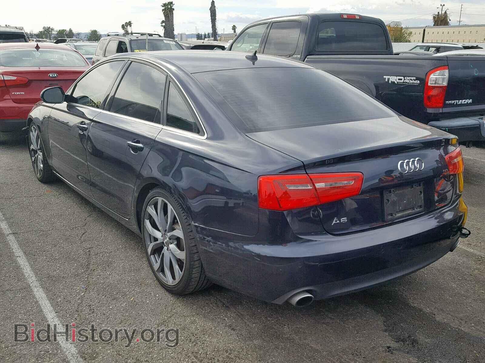 2013 AUDI A6 - VIN: WAUGFAFC8DN017929 - Фото 3