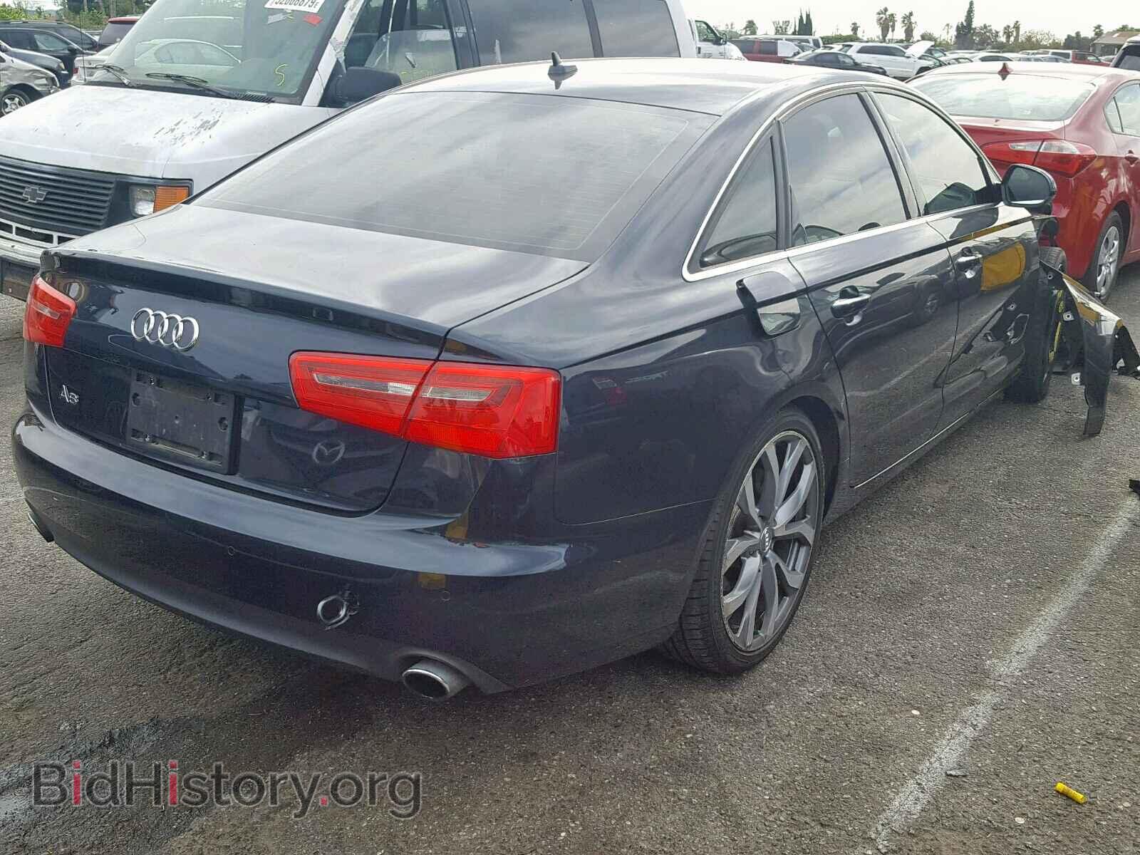 2013 AUDI A6 - VIN: WAUGFAFC8DN017929 - Фото 4