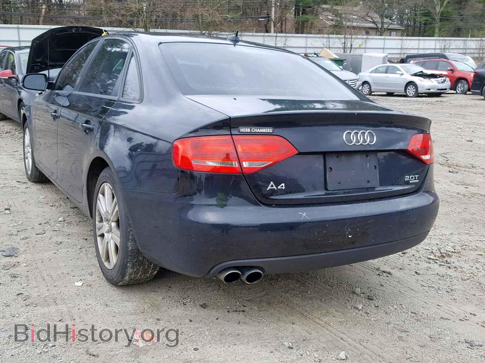 2011 AUDI A4 - VIN: WAUBFAFL2BN020090 - Фото 3