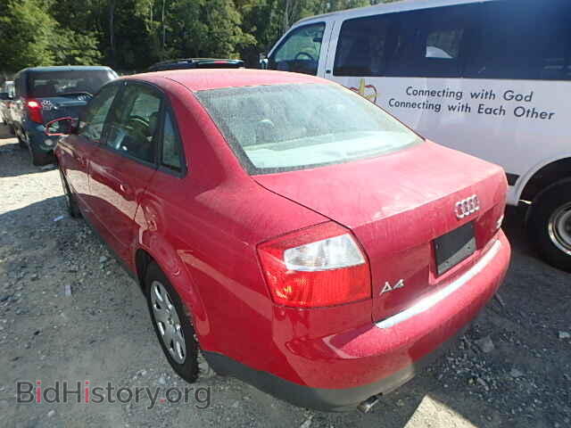 2002 AUDI A4 - VIN: WAULC68E32A257283 - Фото 3