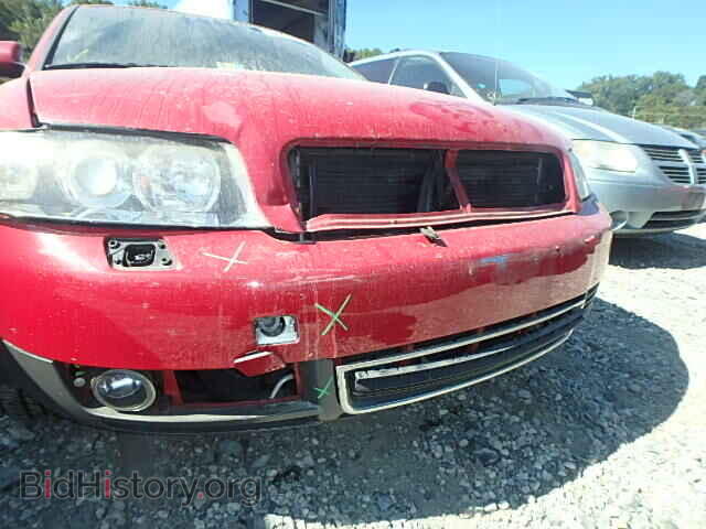 2002 AUDI A4 - VIN: WAULC68E32A257283 - Фото 9