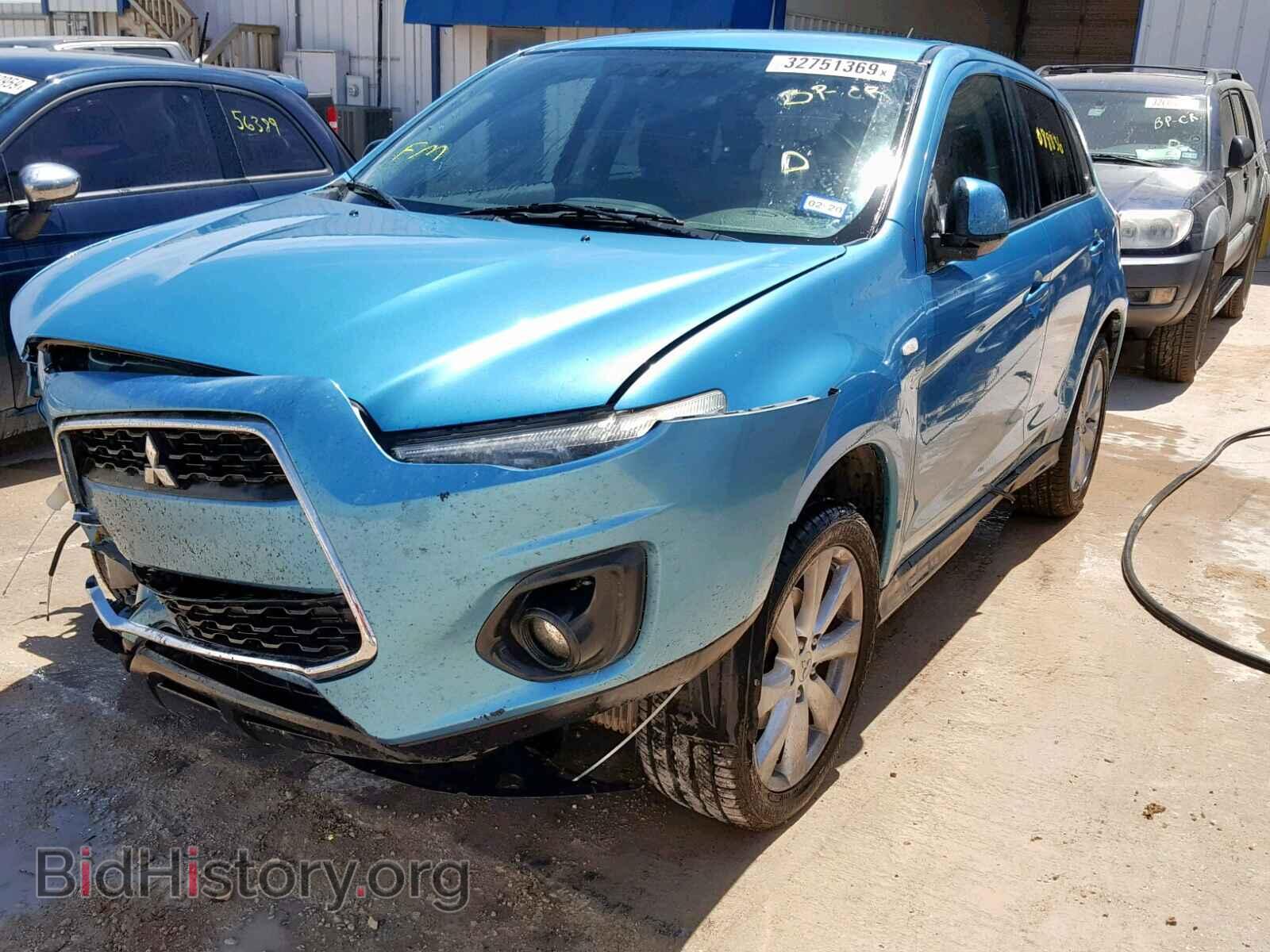 2014 MITSUBISHI OUTLANDER - VIN: 4A4AP3AUXEE018205 - Фото 2