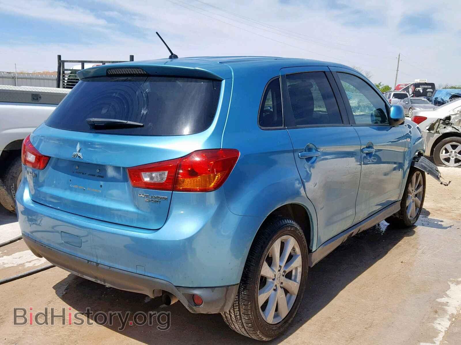 2014 MITSUBISHI OUTLANDER - VIN: 4A4AP3AUXEE018205 - Фото 4