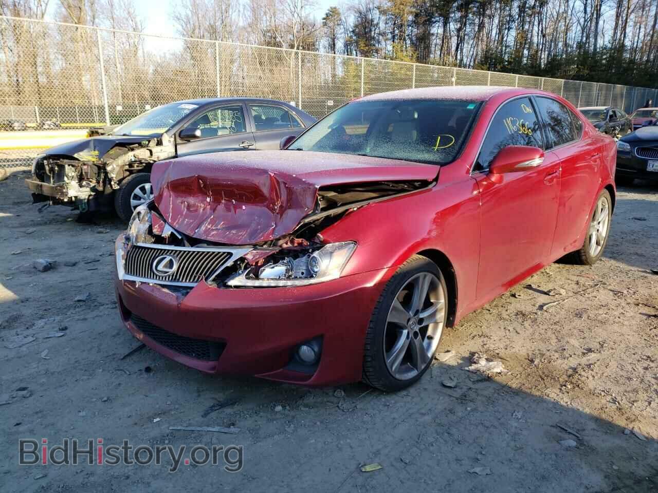 2012 LEXUS IS - VIN: JTHBF5C25C5168434 - Фото 2