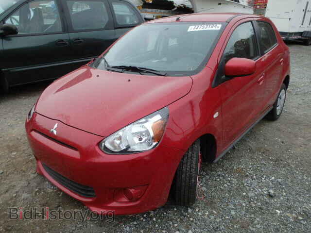 2014 MITSUBISHI MIRAGE - VIN: ML32A3HJ4EH019022 - Фото 2
