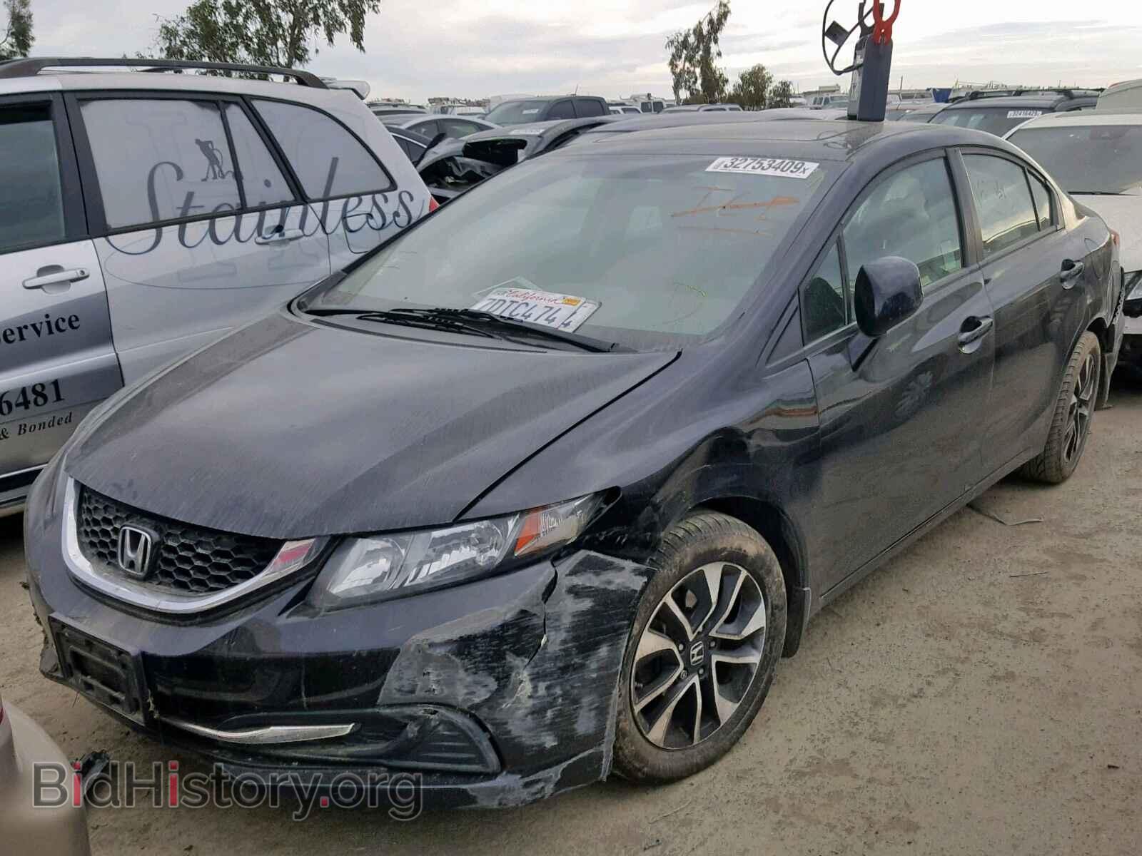 2013 HONDA CIVIC - VIN: 19XFB2F85DE252384 - Фото 2