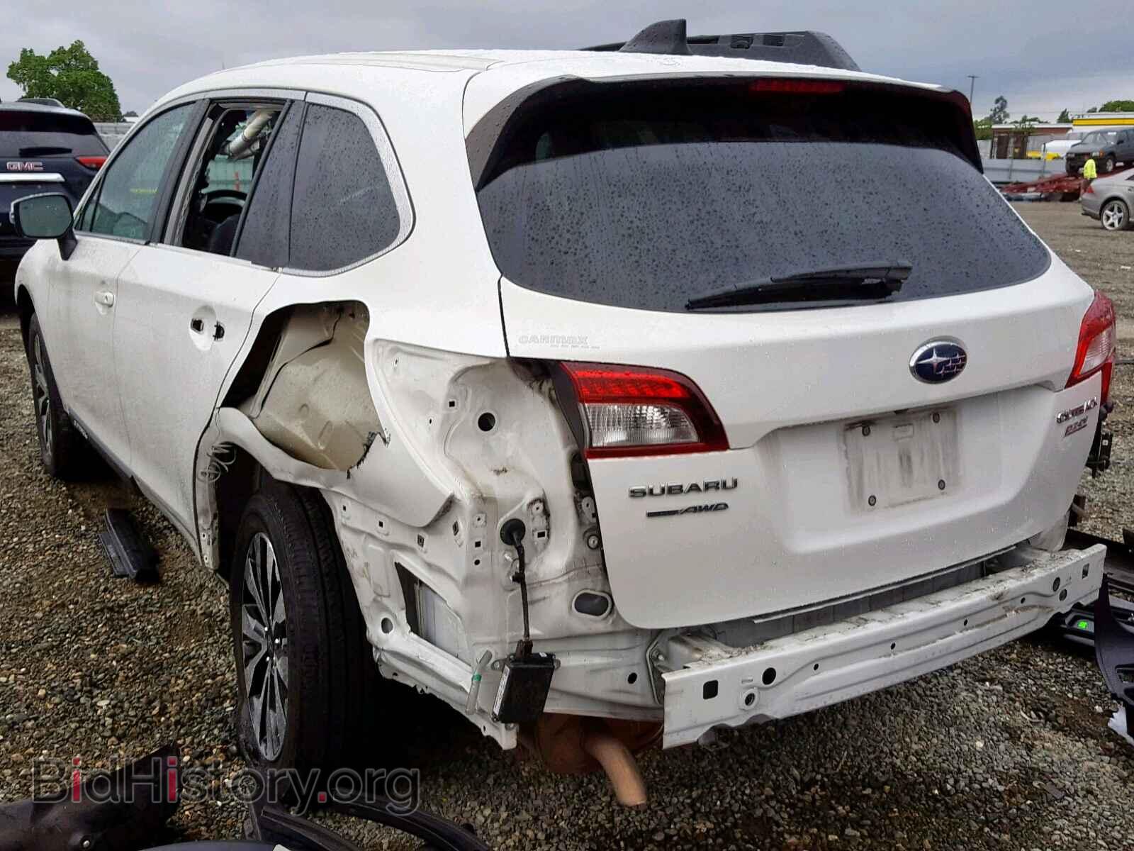 2016 SUBARU OUTBACK 2. - VIN: 4S4BSANC1G3208047 - Фото 3