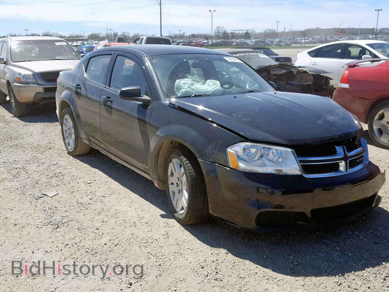 Photo 1C3CDZAB8CN259806 - DODGE AVENGER 2012