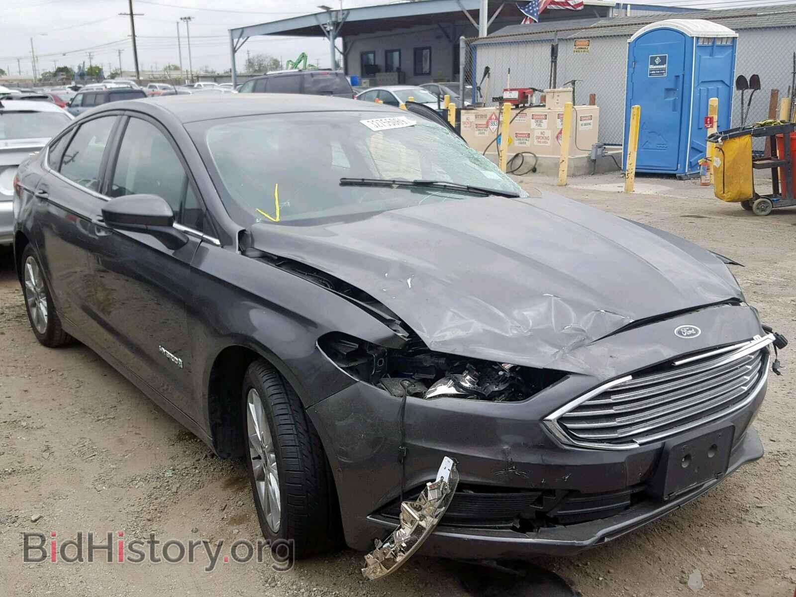 Фотография 3FA6P0LU4HR354898 - FORD FUSION SE 2017