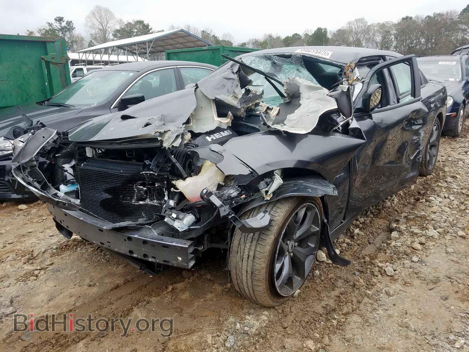 2019 DODGE CHARGER - VIN: 2C3CDXCT7KH584349 - Фото 2