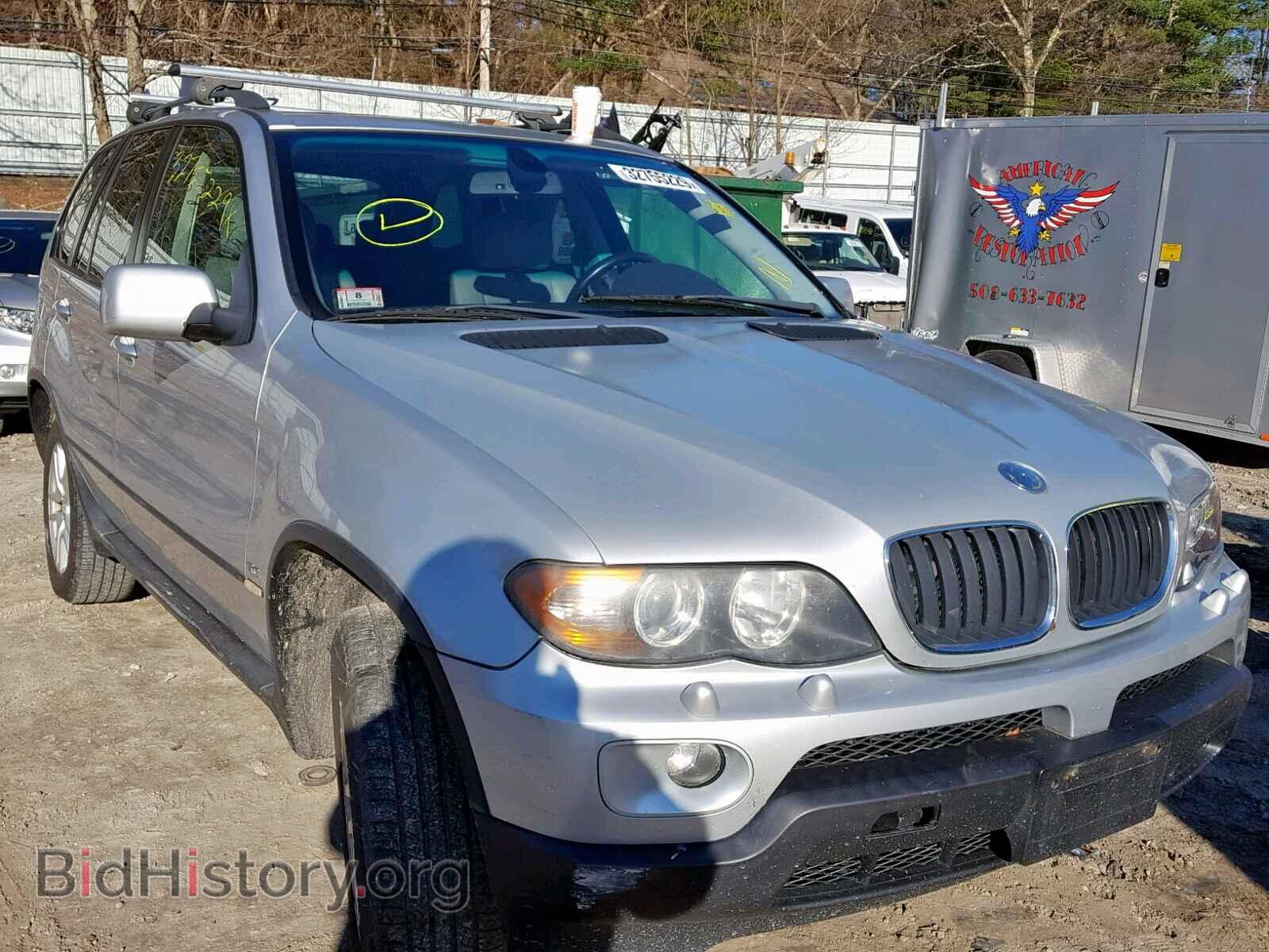 Photo 5UXFA13545LY15228 - BMW X5 2005