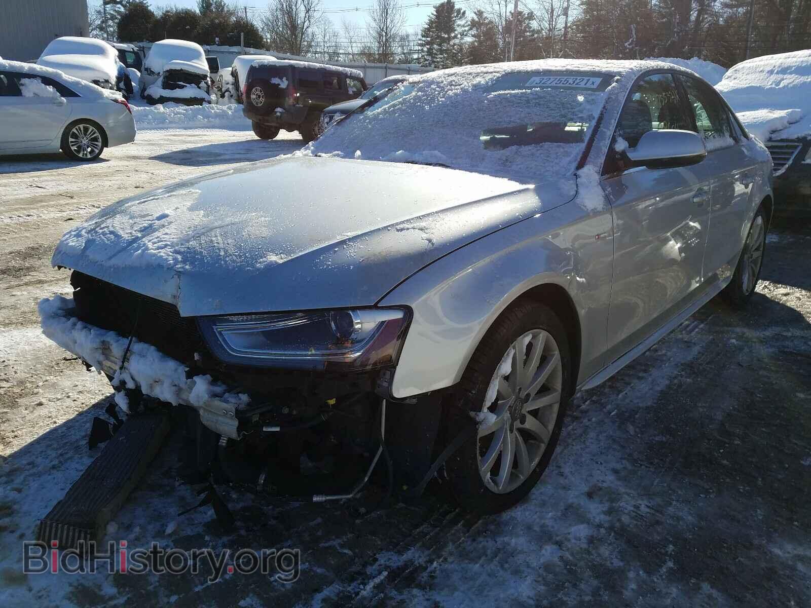 2014 AUDI A4 - VIN: WAUBFAFL9EN017255 - Фото 2