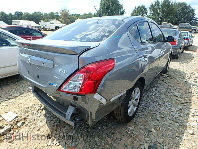 2014 NISSAN VERSA - VIN: 3N1CN7AP6EL850554 - Фото 4