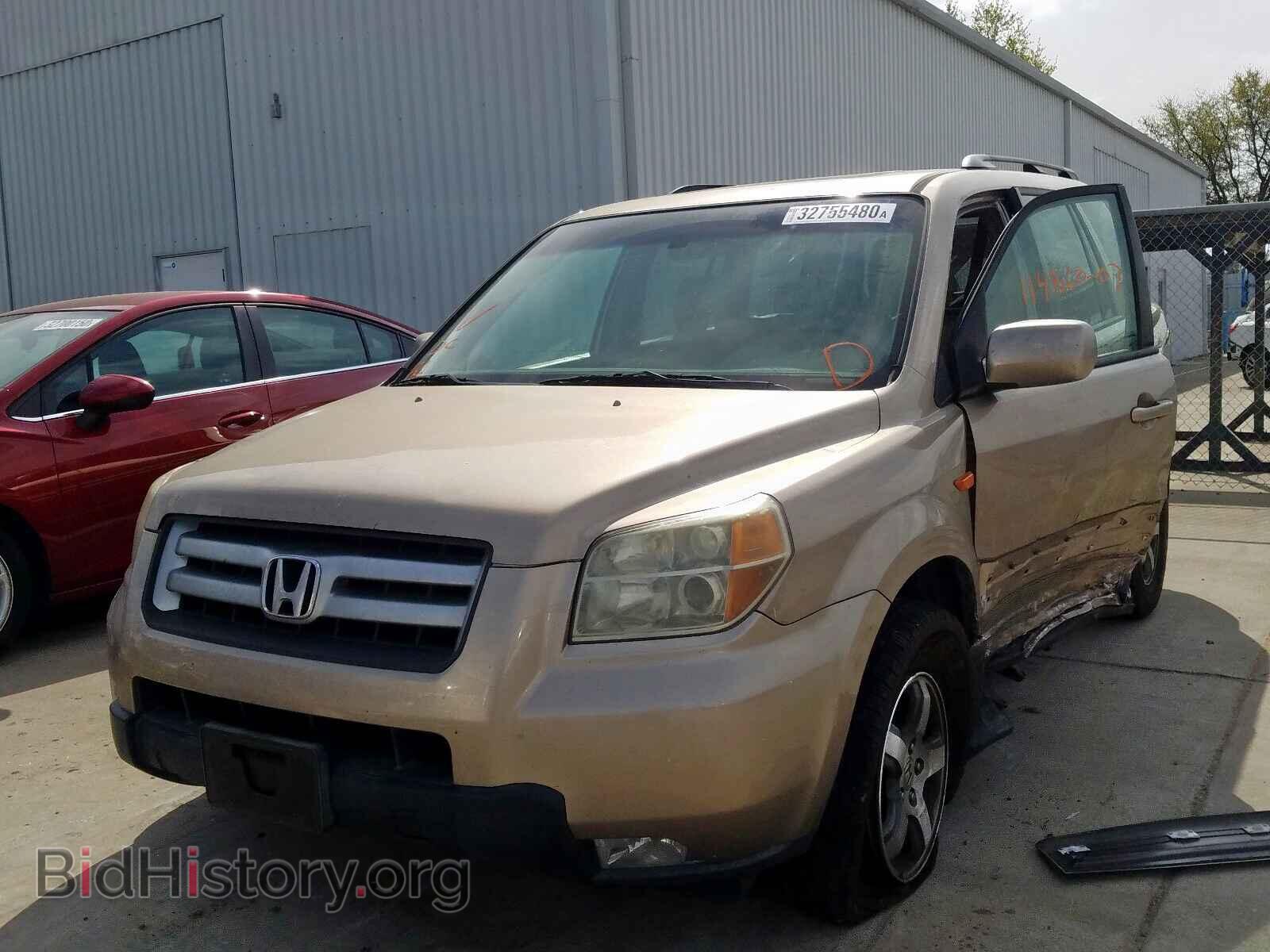 2007 HONDA PILOT - VIN: 5FNYF28557B000195 - Фото 2