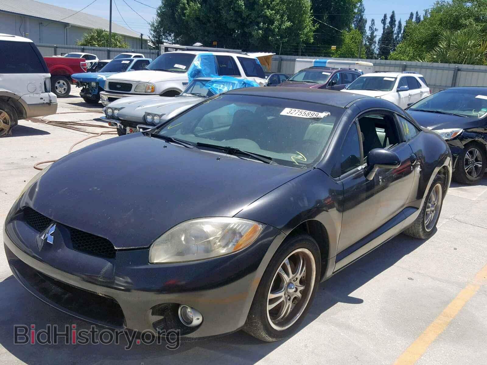 2006 MITSUBISHI ECLIPSE - VIN: 4A3AK34T66E005930 - Фото 2