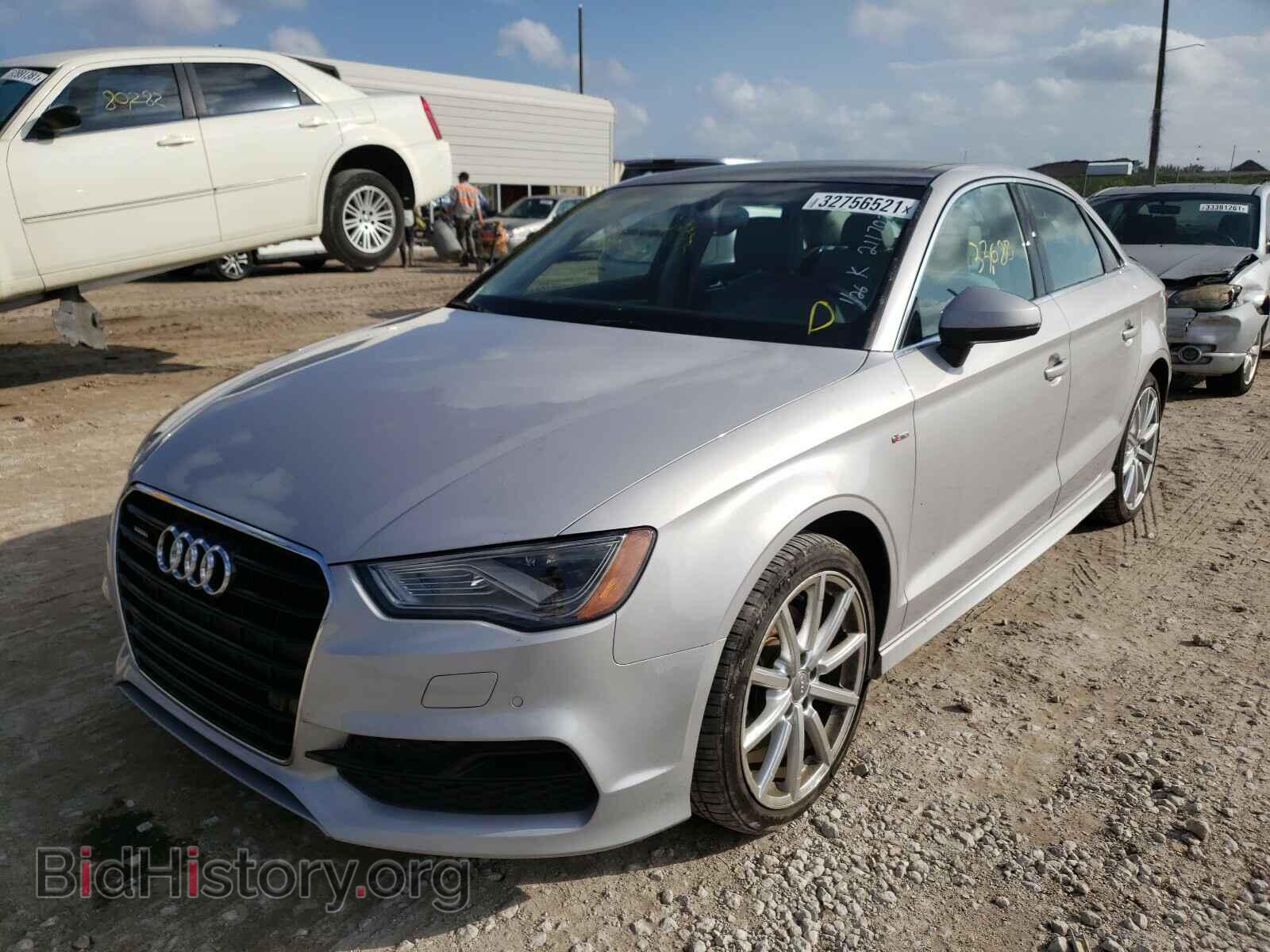 2015 AUDI A3 - VIN: WAUKFGFF6F1027649 - Фото 2