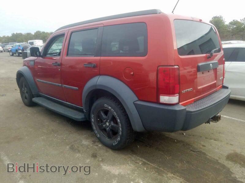 2007 Dodge NITRO (VIN 1D8GU28K77W598892) — фото 3 из 10