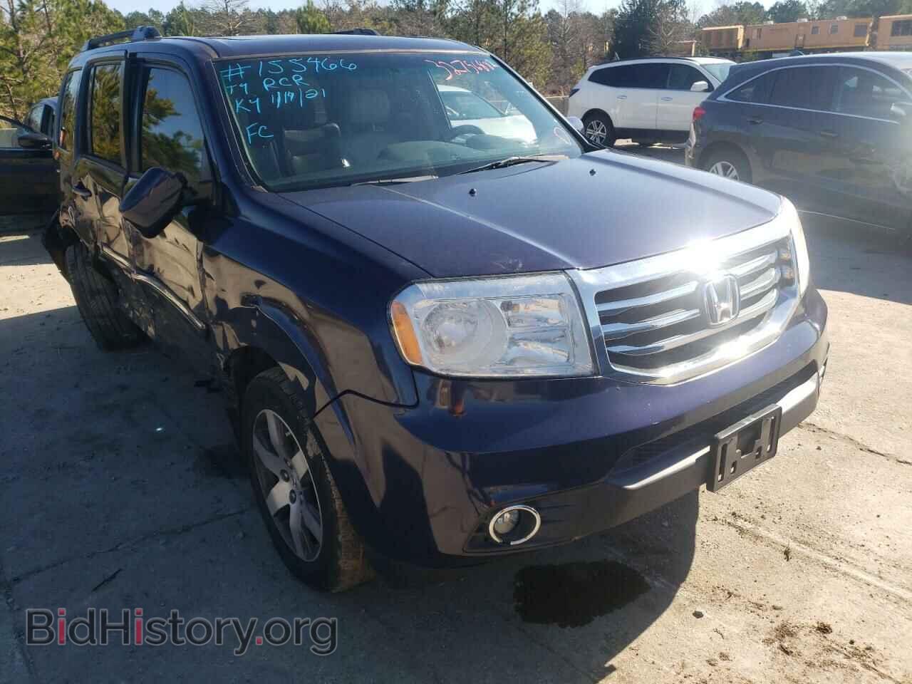 Фотография 5FNYF3H98DB012832 - HONDA PILOT 2013