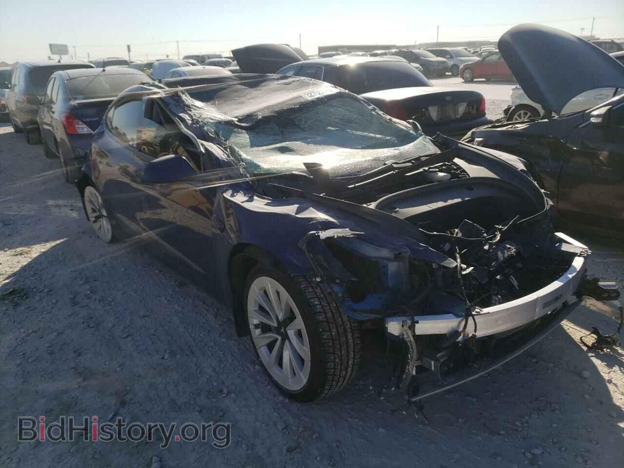 Photo 5YJ3E1EA3MF977758 - TESLA MODEL 3 2021