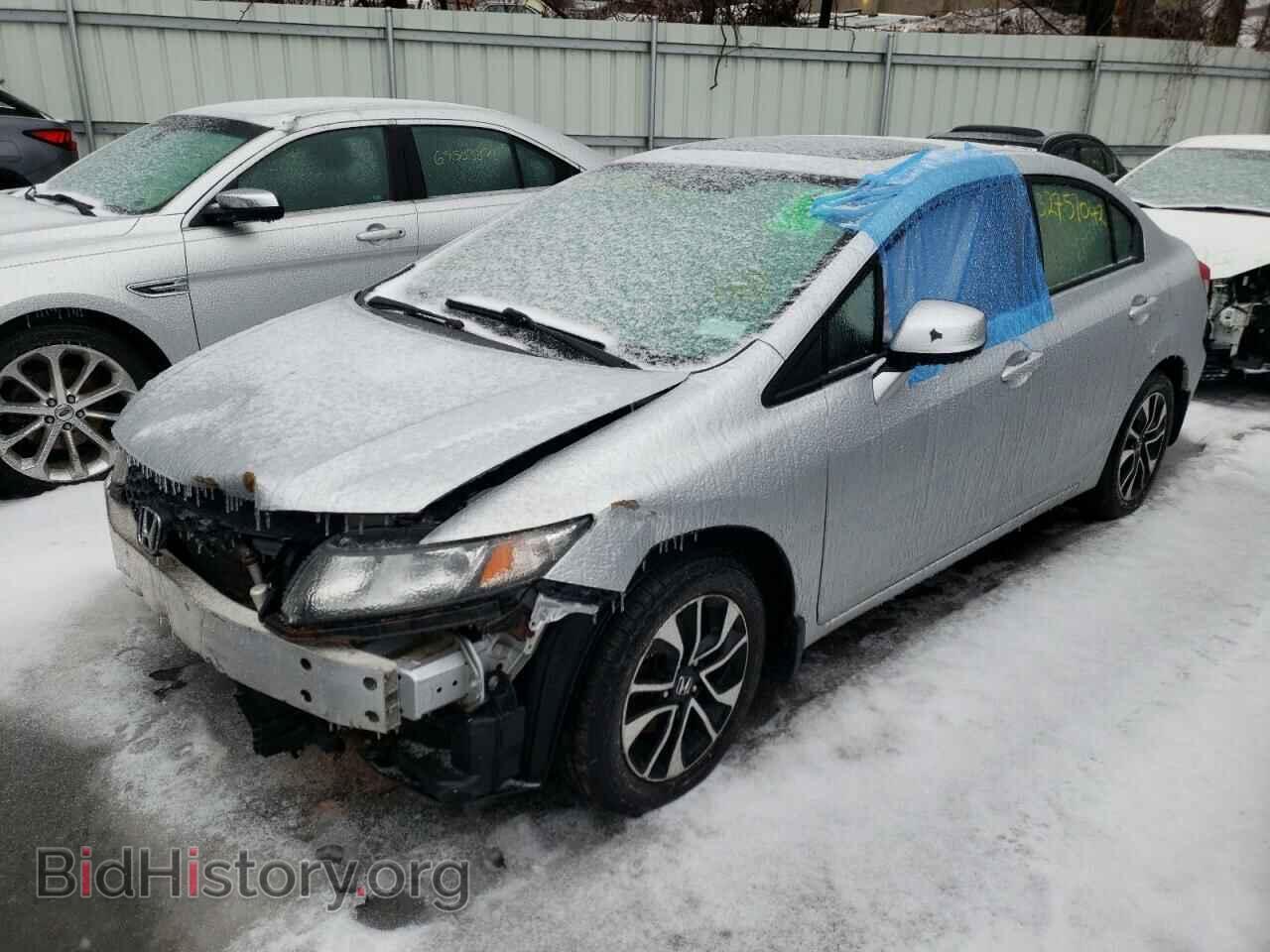 2013 HONDA CIVIC - VIN: 2HGFB2F86DH553445 - Фото 2