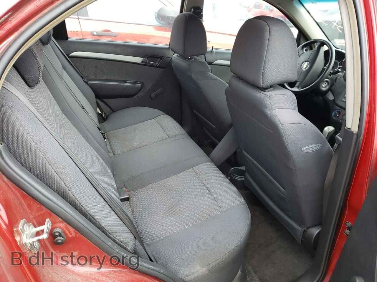 2011 CHEVROLET AVEO - VIN: KL1TD5DE6BB184704 - Фото 6