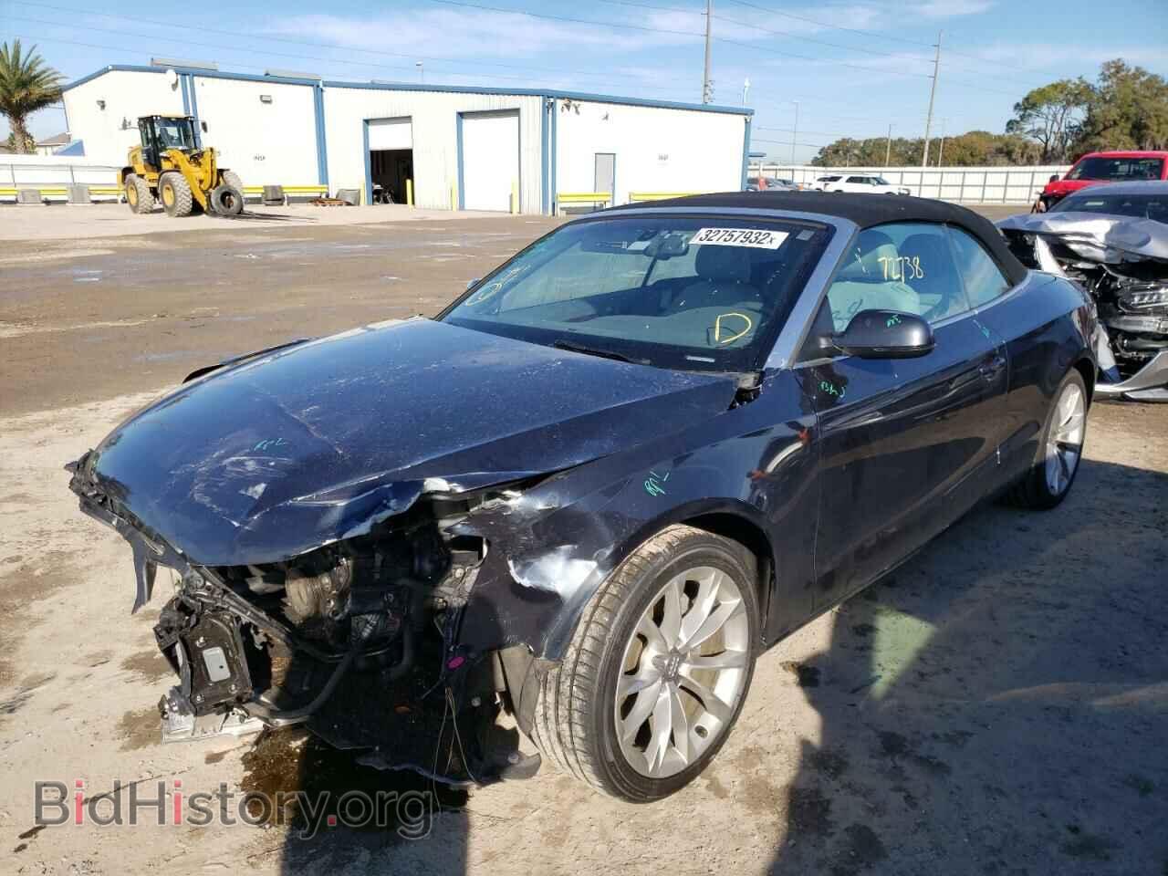 2013 AUDI A5 - VIN: WAULFAFH3DN017704 - Фото 2