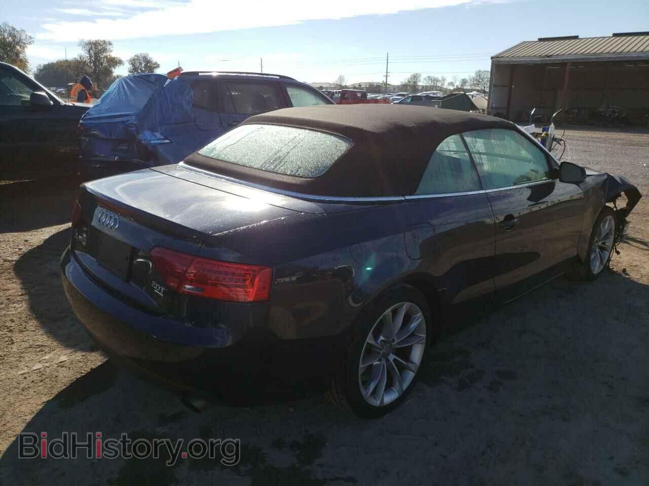 2013 AUDI A5 - VIN: WAULFAFH3DN017704 - Фото 4