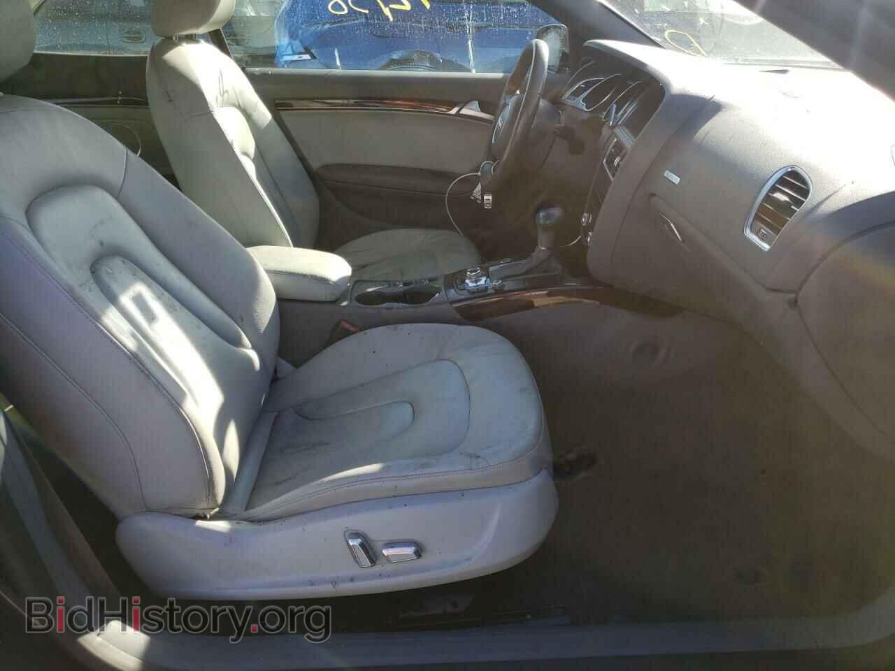 2013 AUDI A5 - VIN: WAULFAFH3DN017704 - Фото 5
