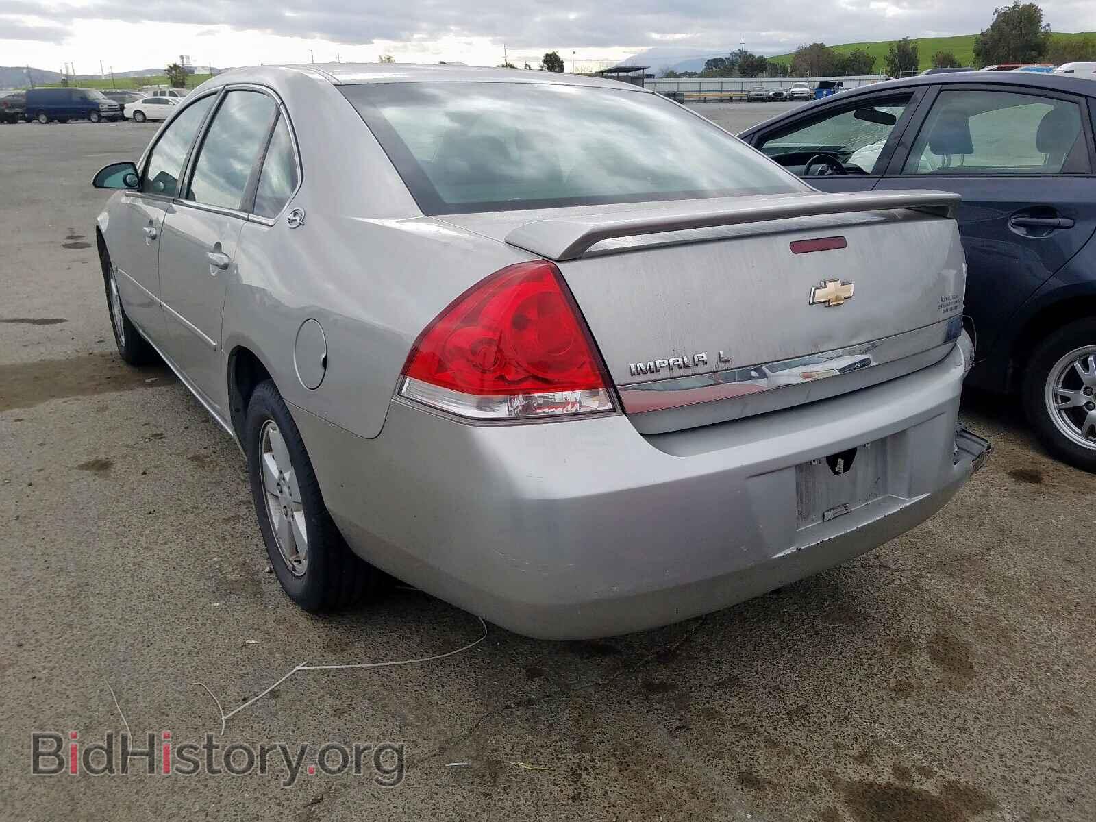 2006 CHEVROLET IMPALA - VIN: 2G1WT58K069238183 - Фото 3