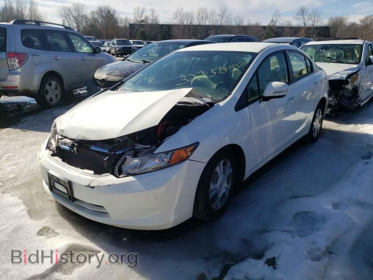 2012 HONDA CIVIC - VIN: JHMFB4F24CS011174 - Фото 2