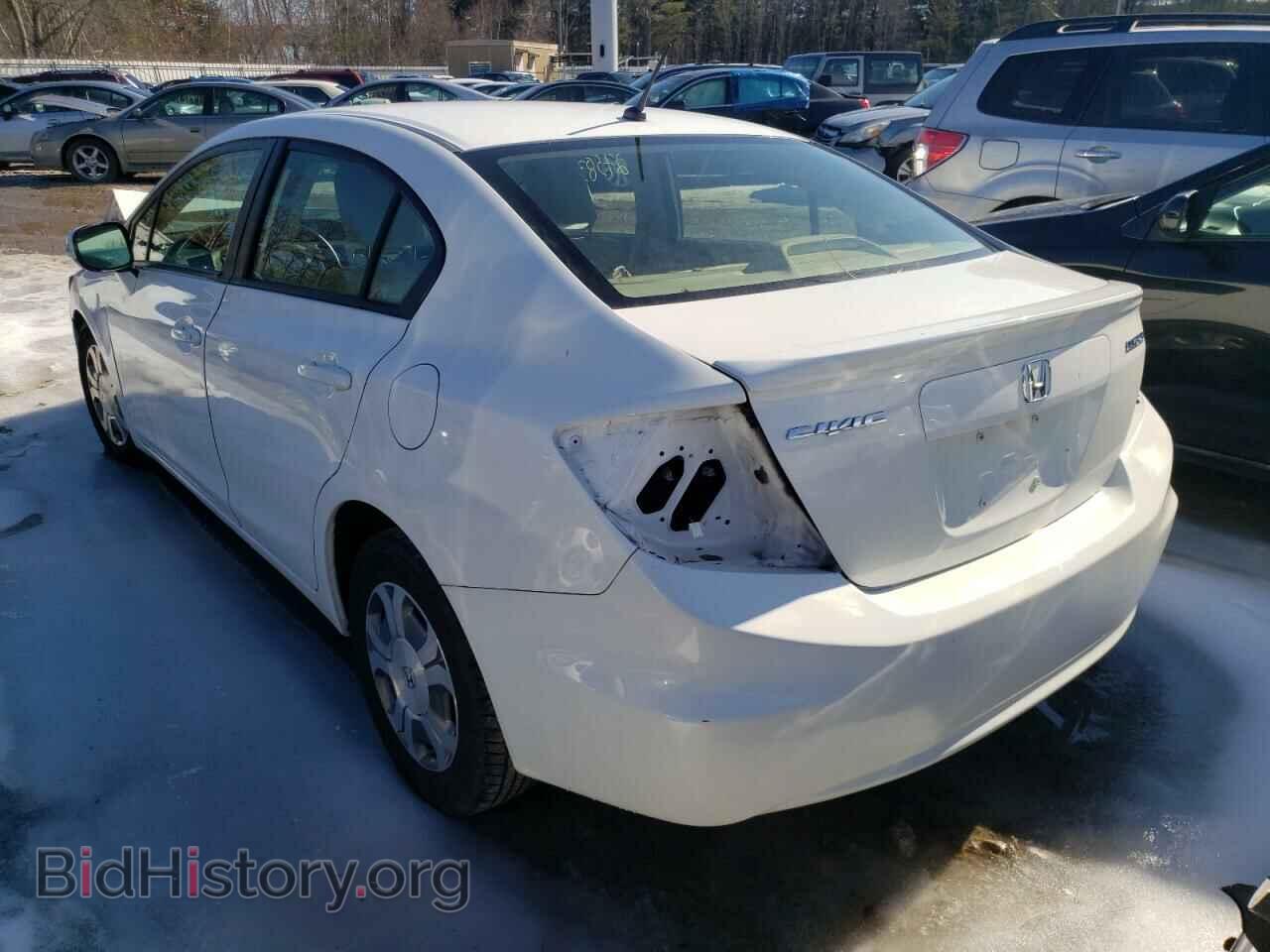 2012 HONDA CIVIC - VIN: JHMFB4F24CS011174 - Фото 3