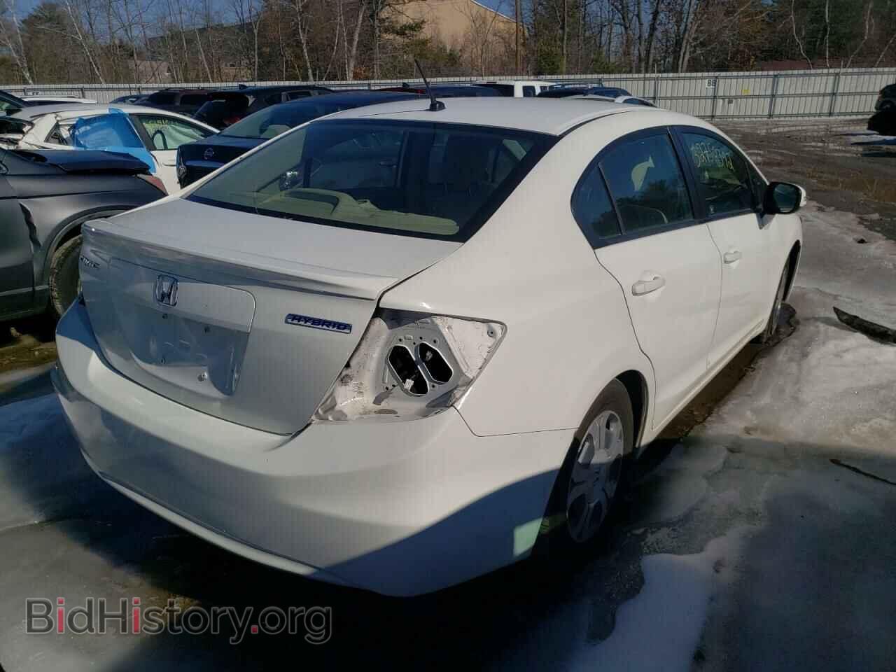 2012 HONDA CIVIC - VIN: JHMFB4F24CS011174 - Фото 4