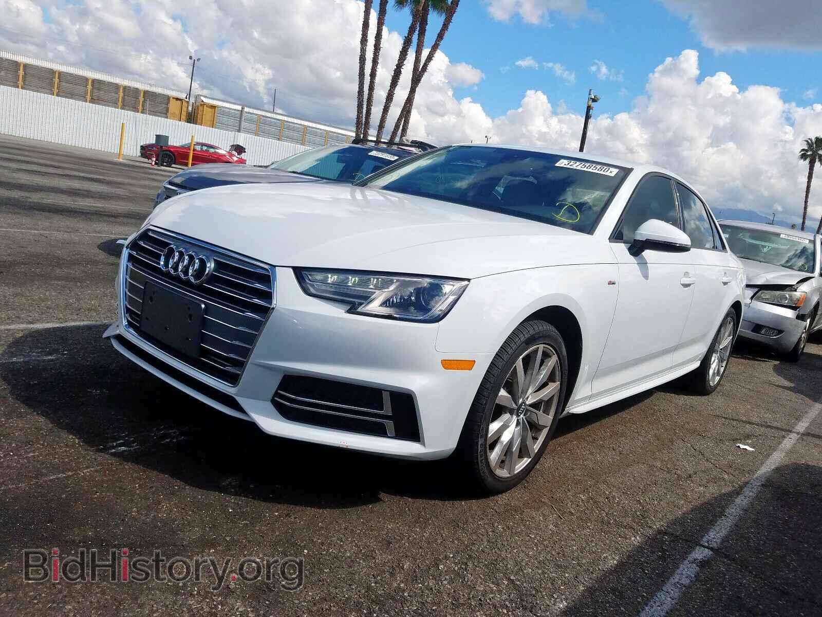 2018 AUDI A4 - VIN: WAUKMAF43JA007496 - Фото 2