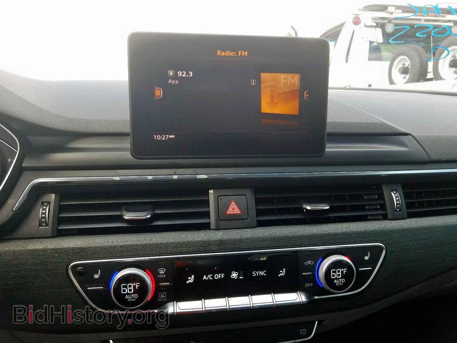 2018 AUDI A4 - VIN: WAUKMAF43JA007496 - Фото 9