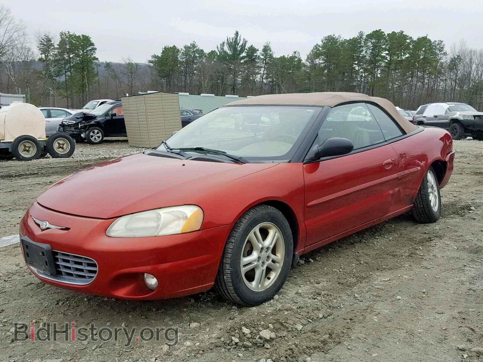 2003 CHRYSLER SEBRING - VIN: 1C3EL55T23N556822 - Фото 2