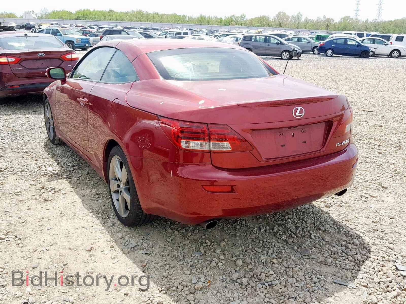 2011 LEXUS IS 250 - VIN: JTHFF2C22B2518442 - Фото 3