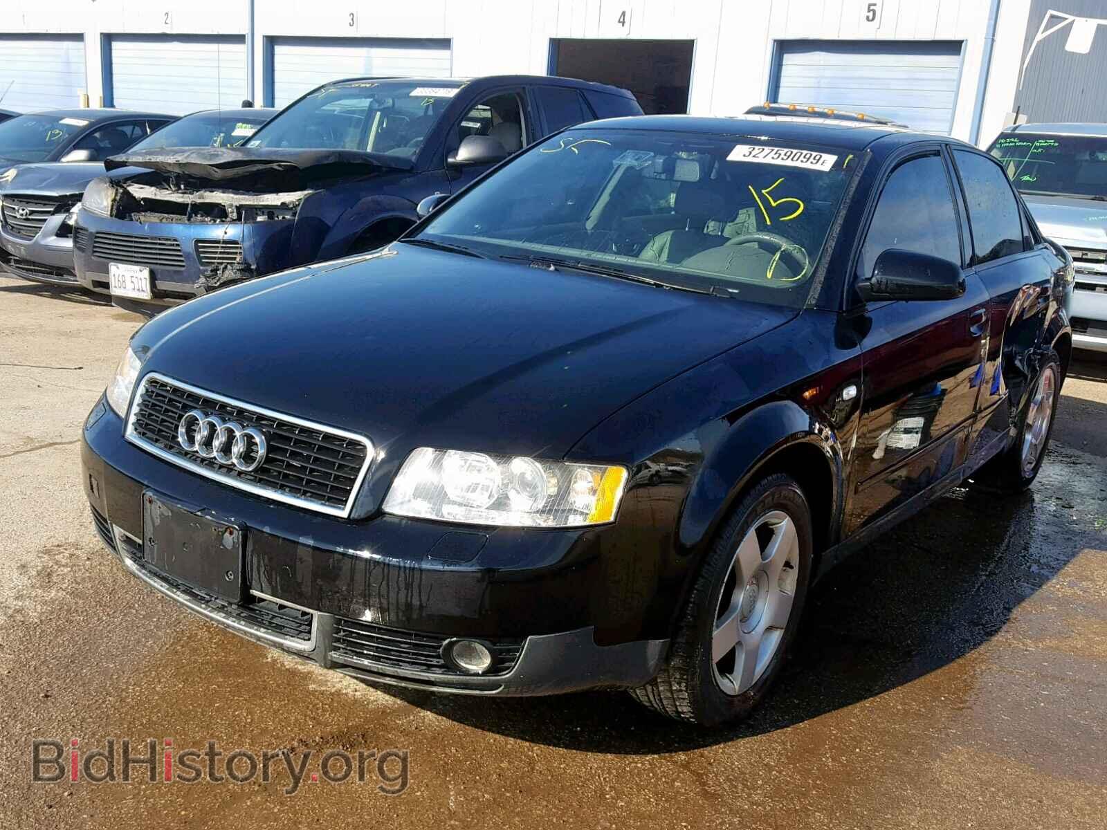 2002 AUDI A4 - VIN: WAULC68E62A209146 - Фото 2