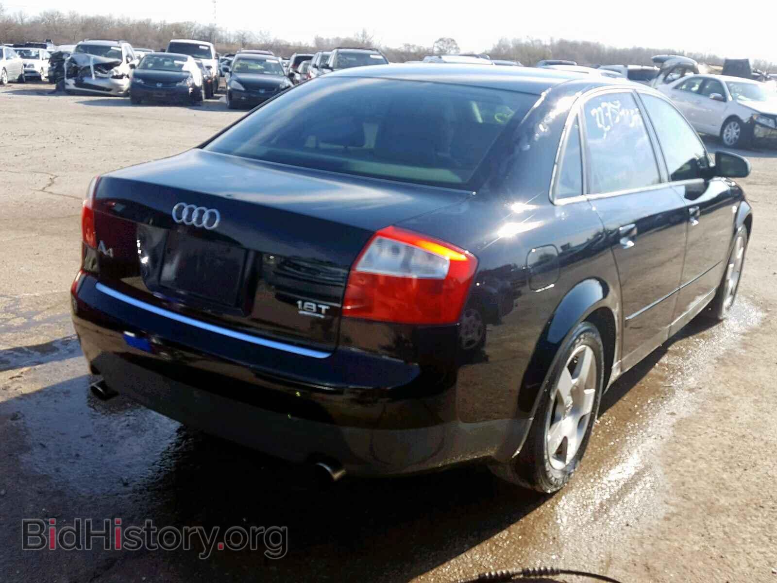 2002 AUDI A4 - VIN: WAULC68E62A209146 - Фото 4