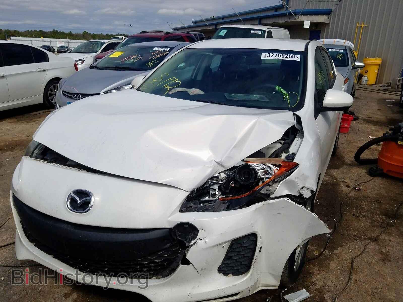 2012 MAZDA 3 - VIN: JM1BL1V81C1574593 - Фото 2