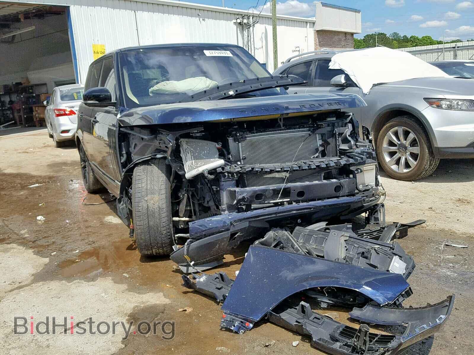 Photo SALGS2FK3HA363663 - LAND ROVER RANGE ROVE 2017