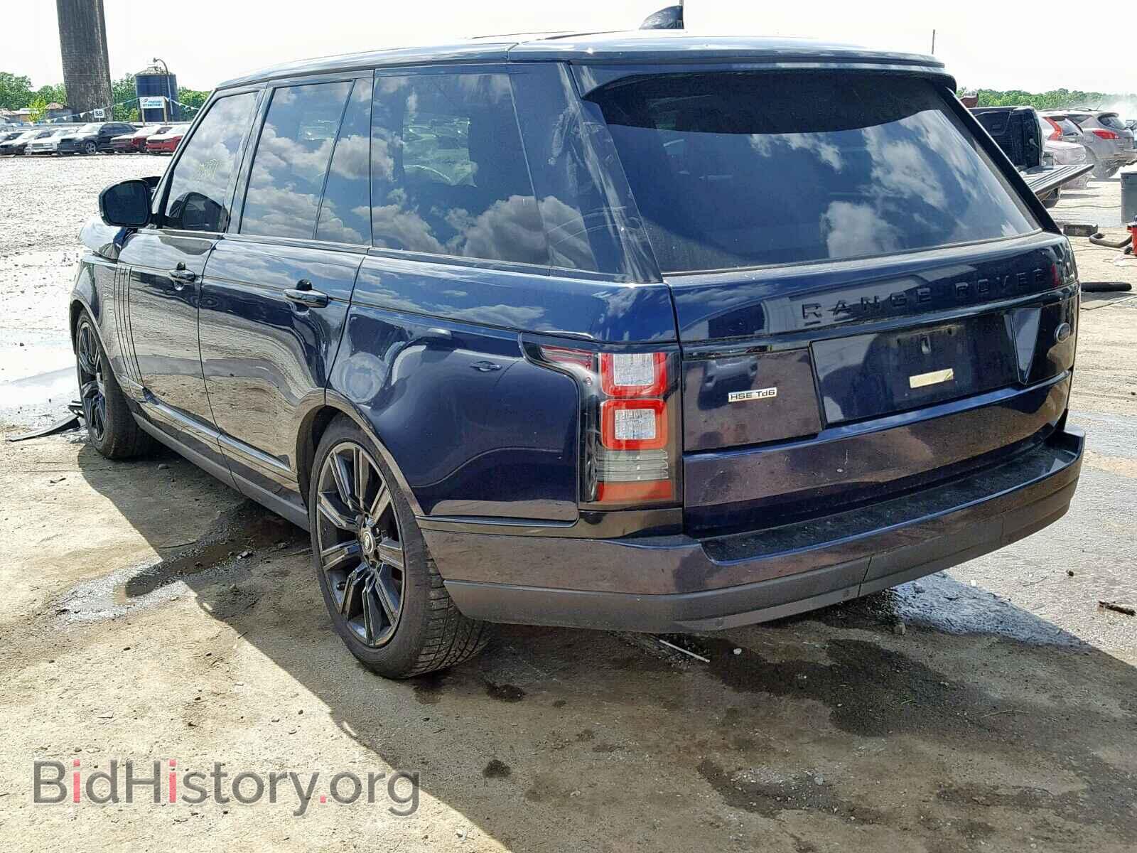 2017 LAND ROVER RANGE ROVE - VIN: SALGS2FK3HA363663 - Фото 3