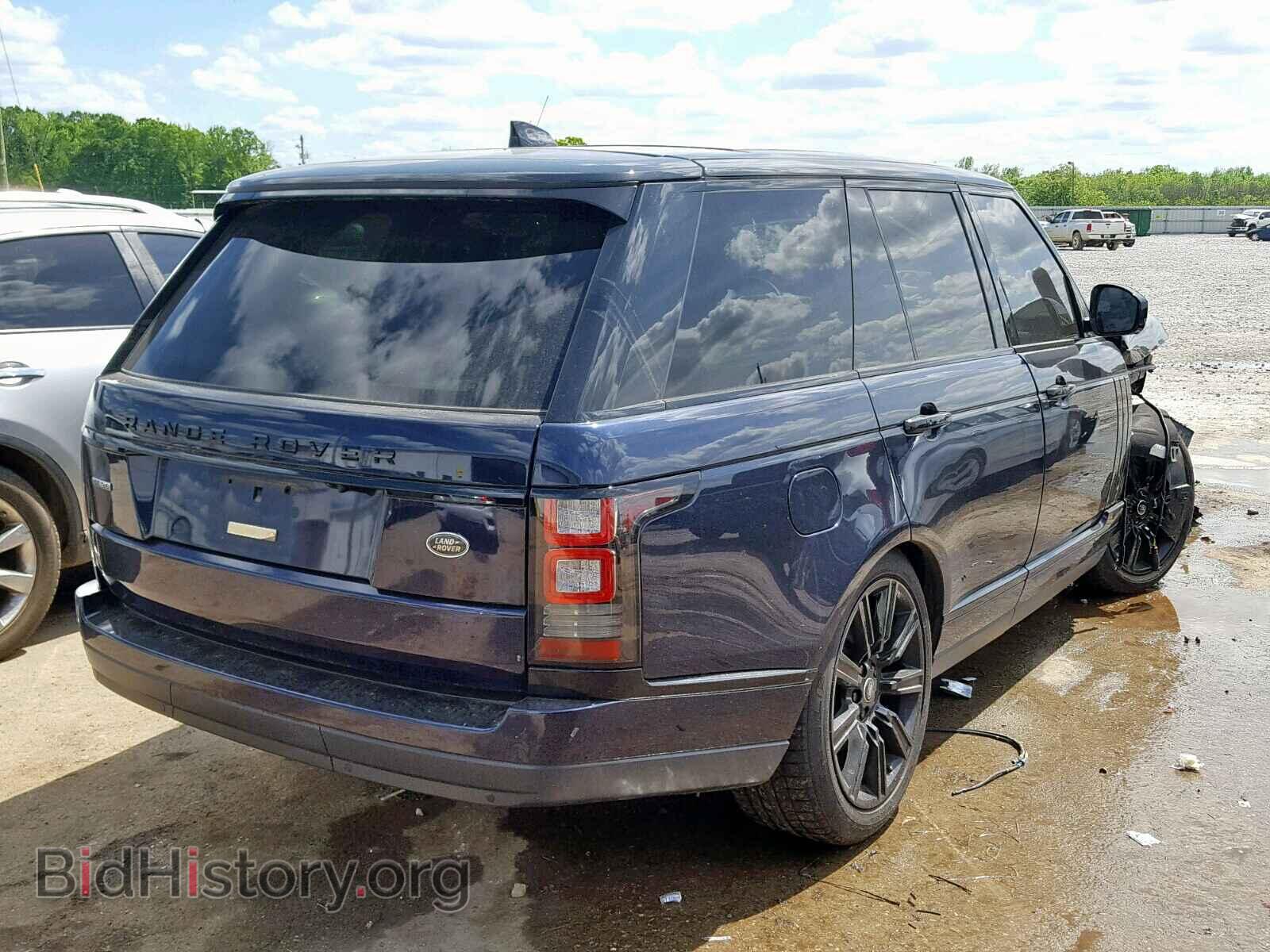 2017 LAND ROVER RANGE ROVE - VIN: SALGS2FK3HA363663 - Фото 4