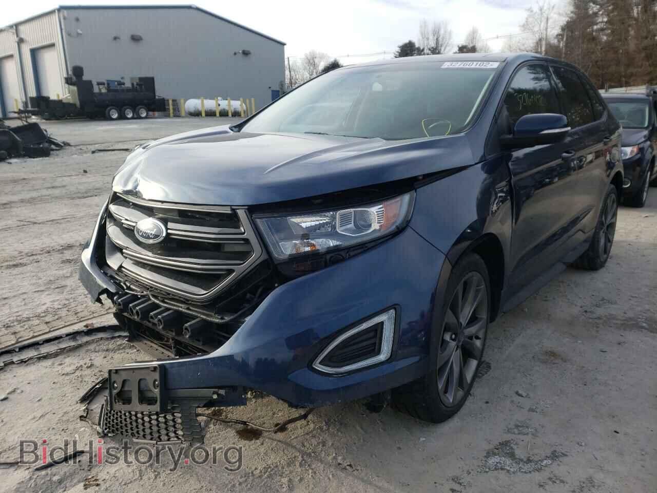 2017 FORD EDGE - VIN: 2FMPK4AP6HBB77394 - Фото 2