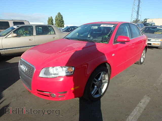 2007 AUDI A4 - VIN: WAUAF78E07A237391 - Фото 2