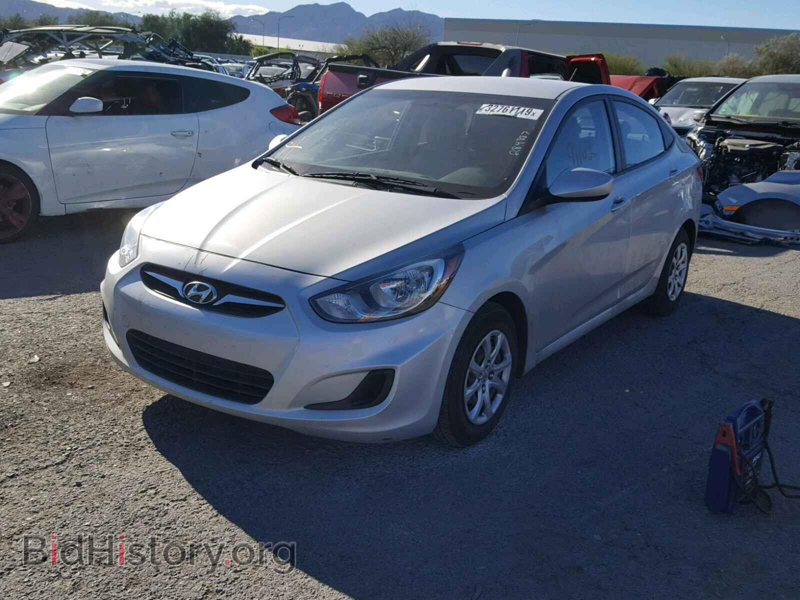 2013 HYUNDAI ACCENT - VIN: KMHCT4AE6DU550769 - Фото 2