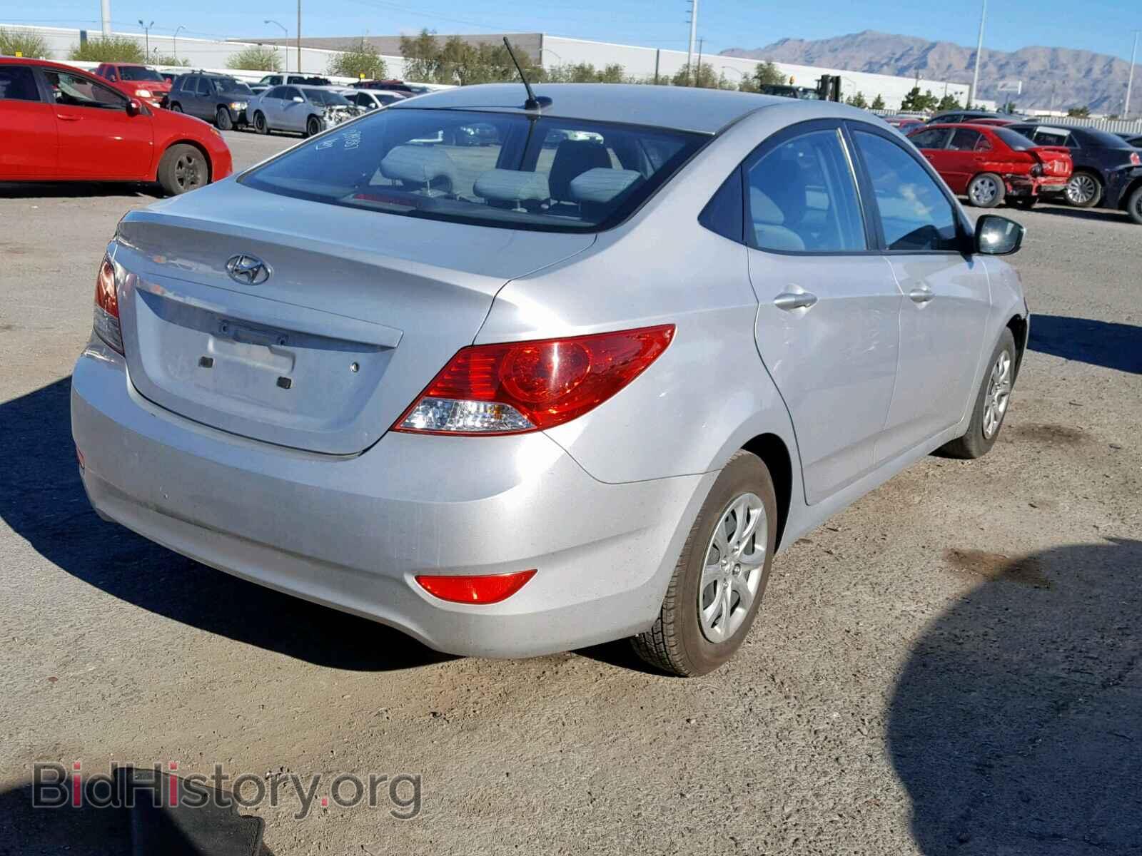 2013 HYUNDAI ACCENT - VIN: KMHCT4AE6DU550769 - Фото 4