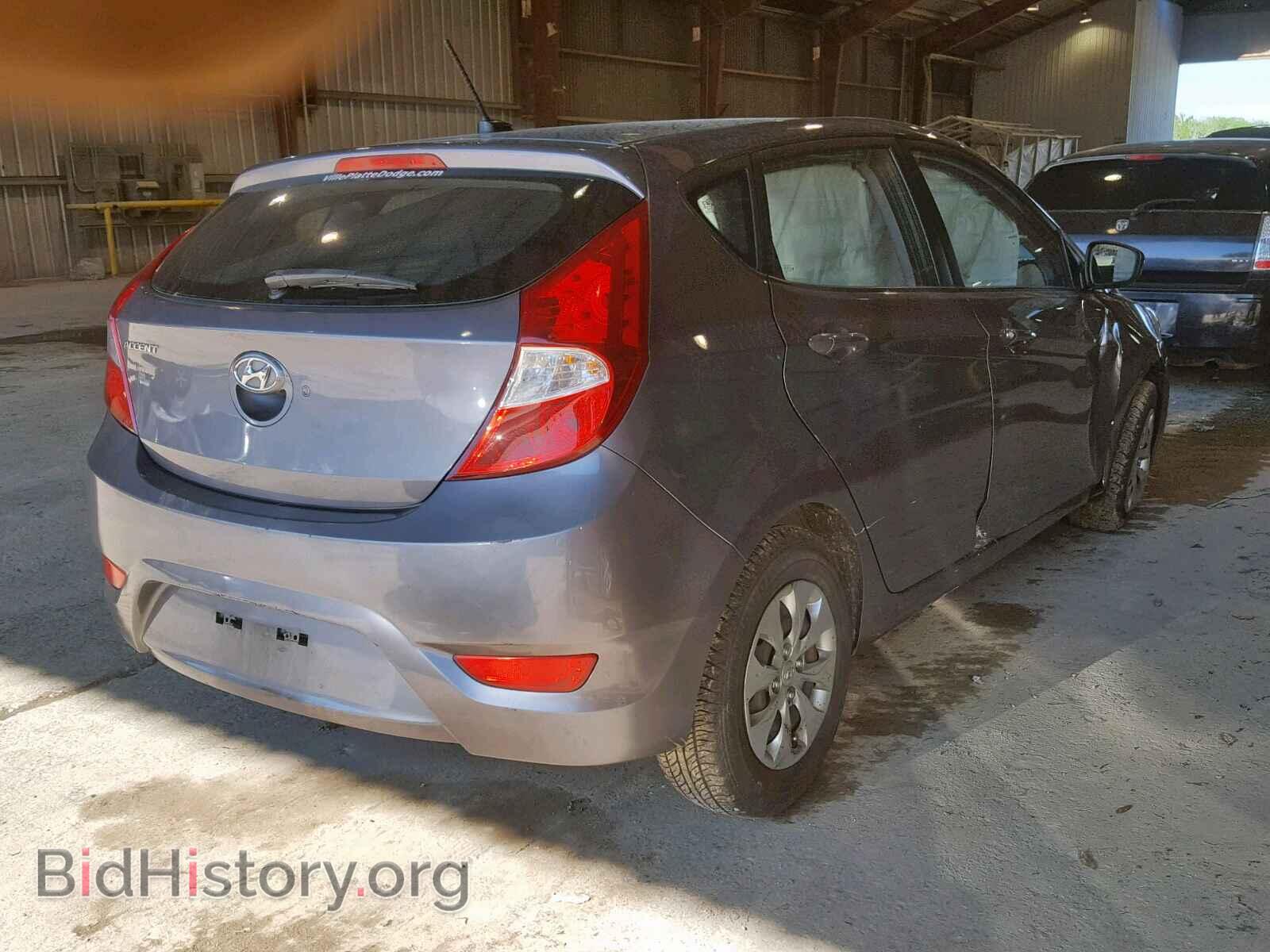 2015 HYUNDAI ACCENT - VIN: KMHCT5AE0FU219310 - Фото 4