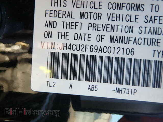 2010 ACURA TSX - VIN: JH4CU2F69AC012106 - Фото 9