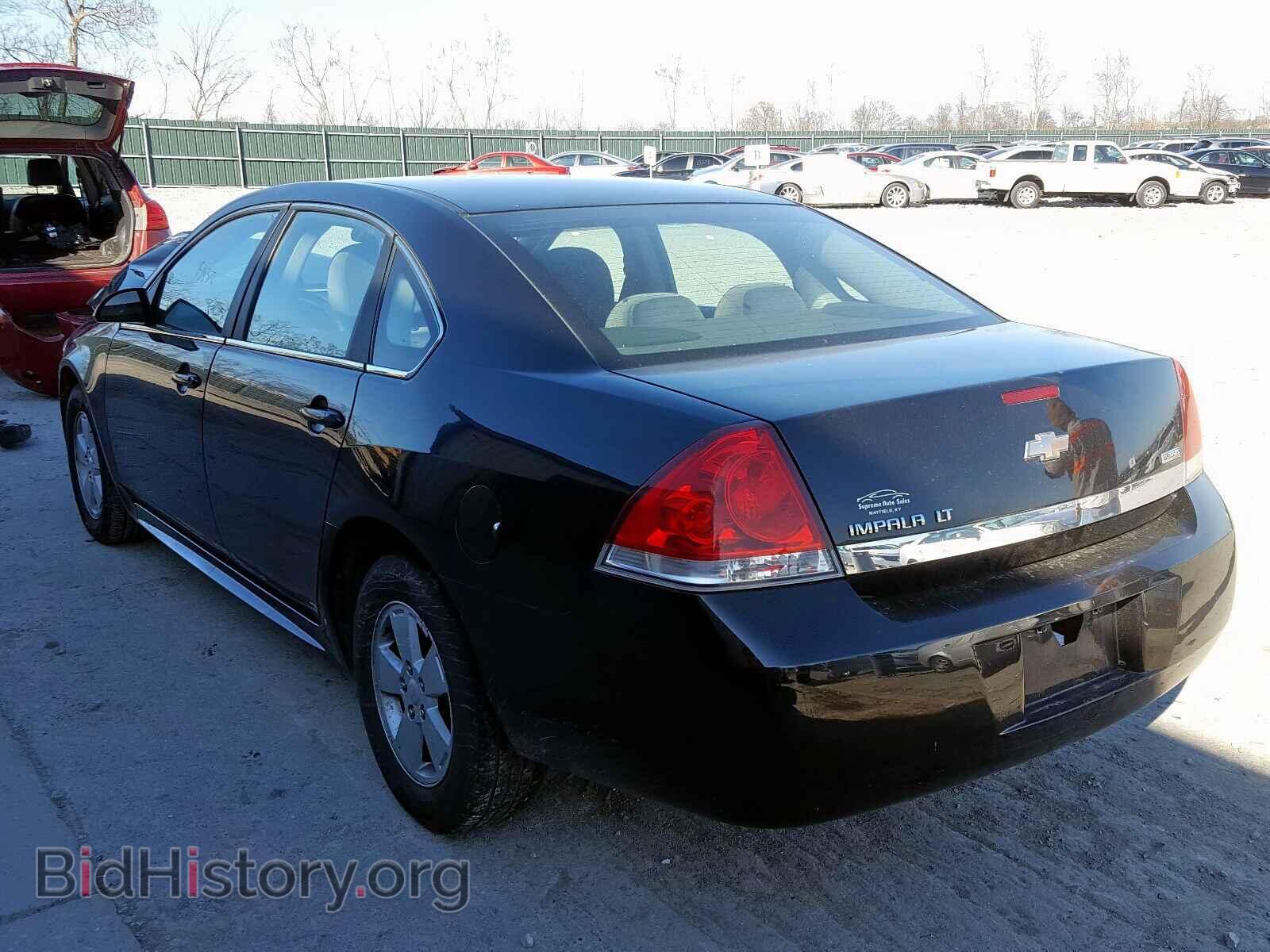 2010 CHEVROLET IMPALA - VIN: 2G1WB5EK8A1107162 - Фото 3